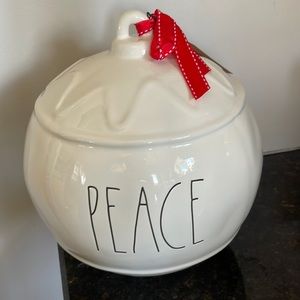 Rae Dunn - PEACE - ball